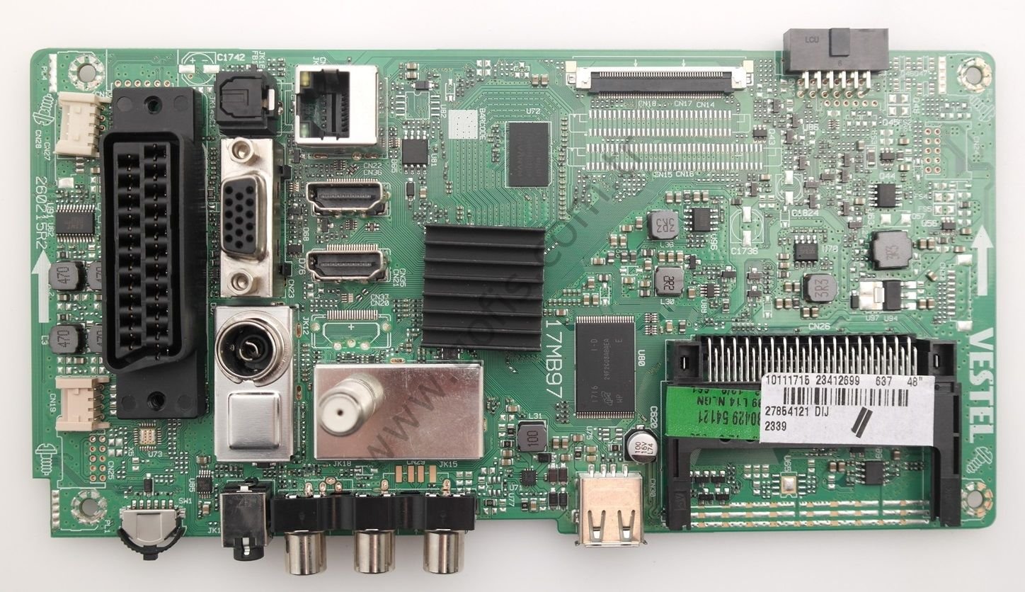 SEG 48SCF7620 ANAKART 17MB97 10111715 23412699 MAİN BOARD 27854121