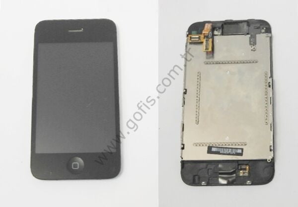 APPLE İPHONE 3GS LCD EKRAN DOKUNMATİK 821-0766-A SİYAH %100 ORİJİNAL