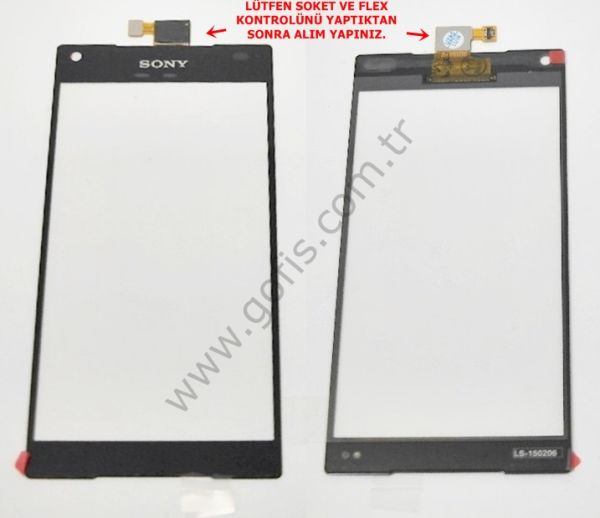 SONY XPERİA Z5 MİNİ COMPACT DOKUNMATİK ÖN CAM SİYAH