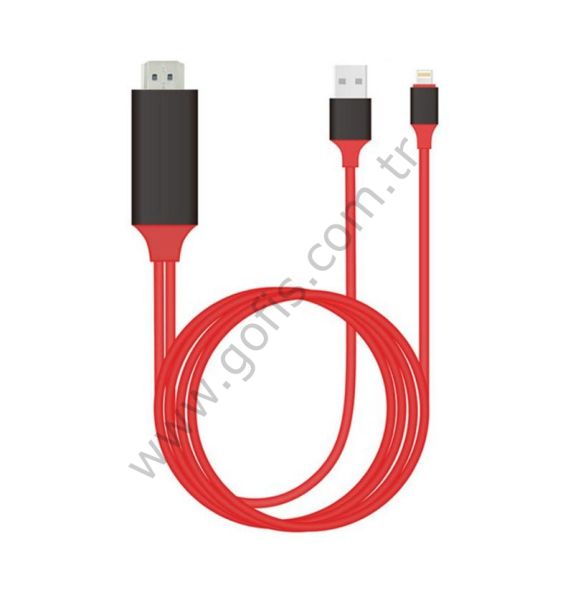APPLE İPHONE İPAD LİGHTNİNG GİRİŞLİ HDMI KABLO