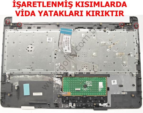 HP PAVİLİON 15 250 G6 255 G6 ÜST KASA KLAVYE AP204000E20 KLAVYE KASASI *ESC TUŞ PLASTİĞİ YOKTUR*