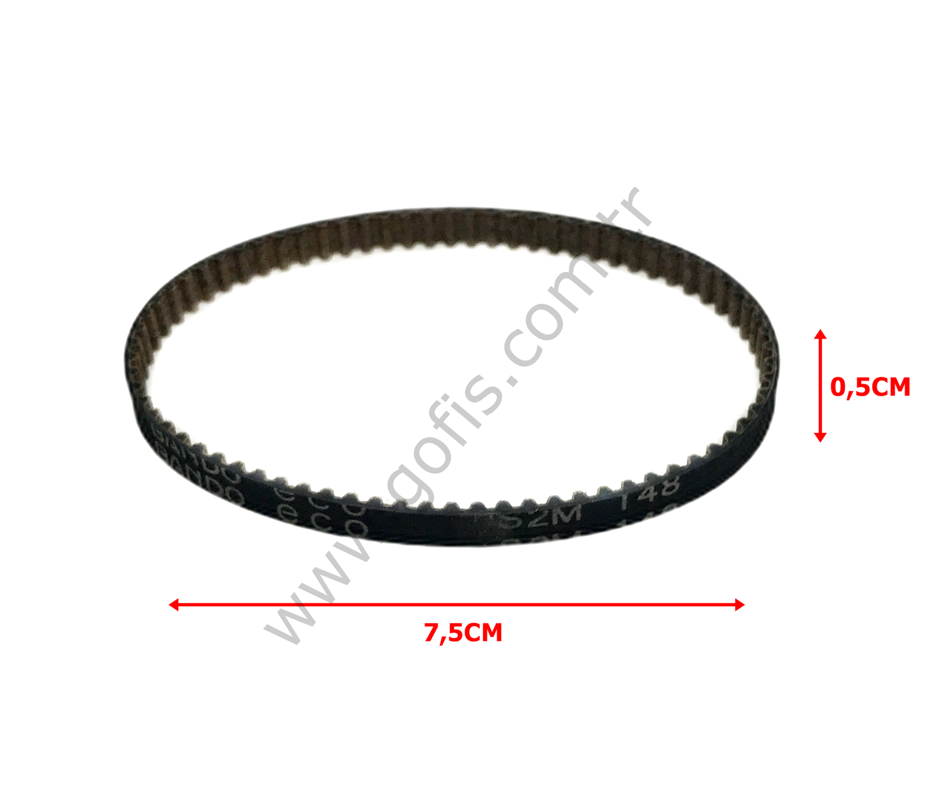RİCOH AFİCİO MPC3002 MPC3502 BELT KAYIŞ S2M 148 0,5CM 7,5CM