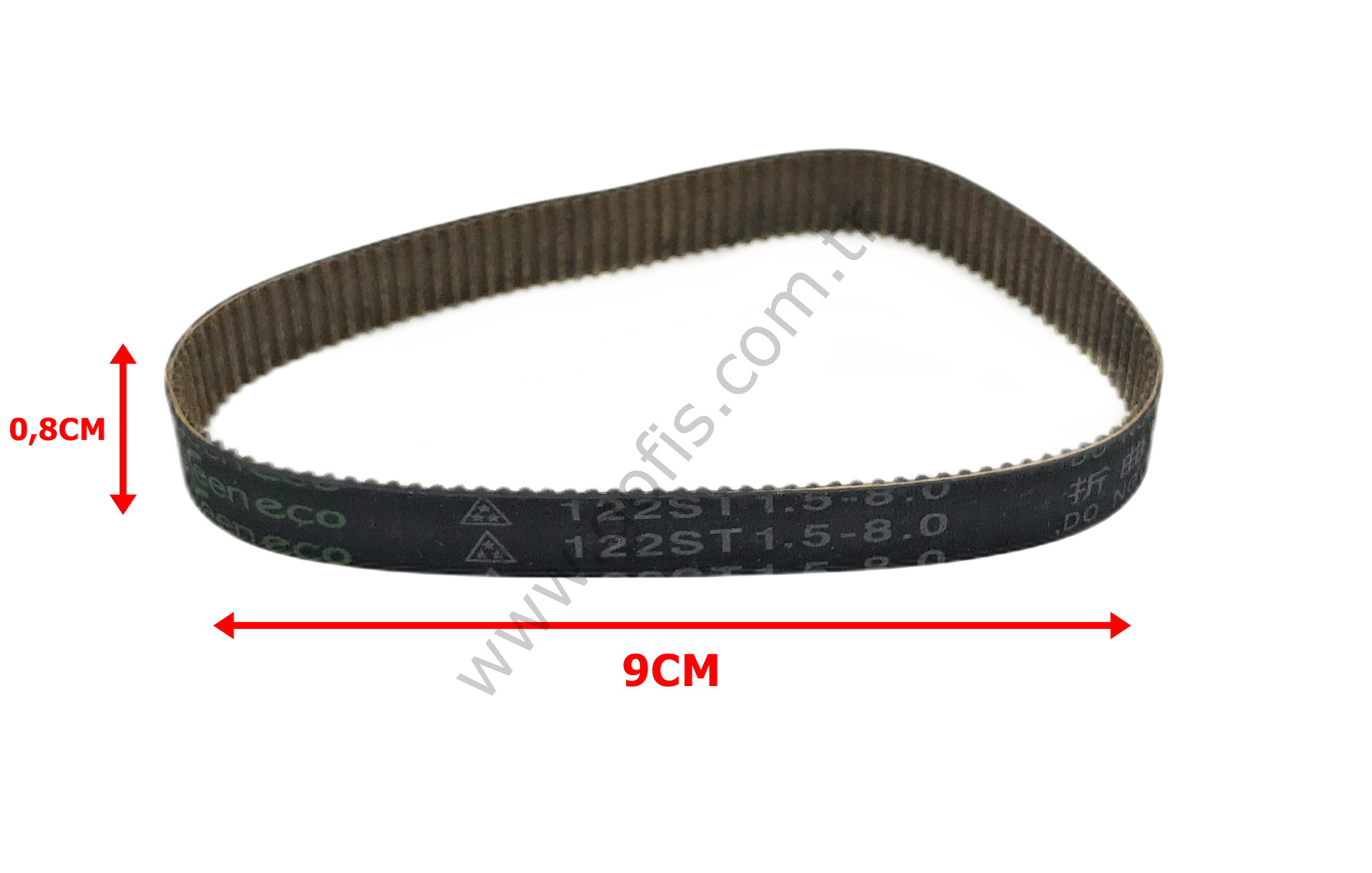 RİCOH AFİCİO MPC3002 MPC3502 BELT KAYIŞ GREENECO 122ST1.5-8.0 0,8CM 9CM