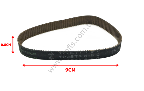 RİCOH AFİCİO MPC3002 MPC3502 BELT KAYIŞ GREENECO 122ST1.5-8.0 0,8CM 9CM