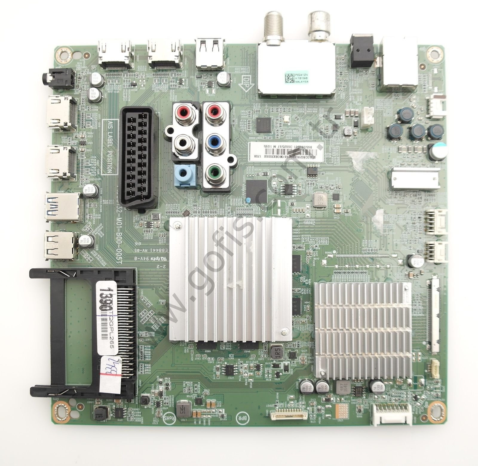 PHİLİPS 43PUS6101/12 ANAKART 715G8132-M01-B00-005T MAİN BOARD XGCB02B04204SX 705TQGPL265