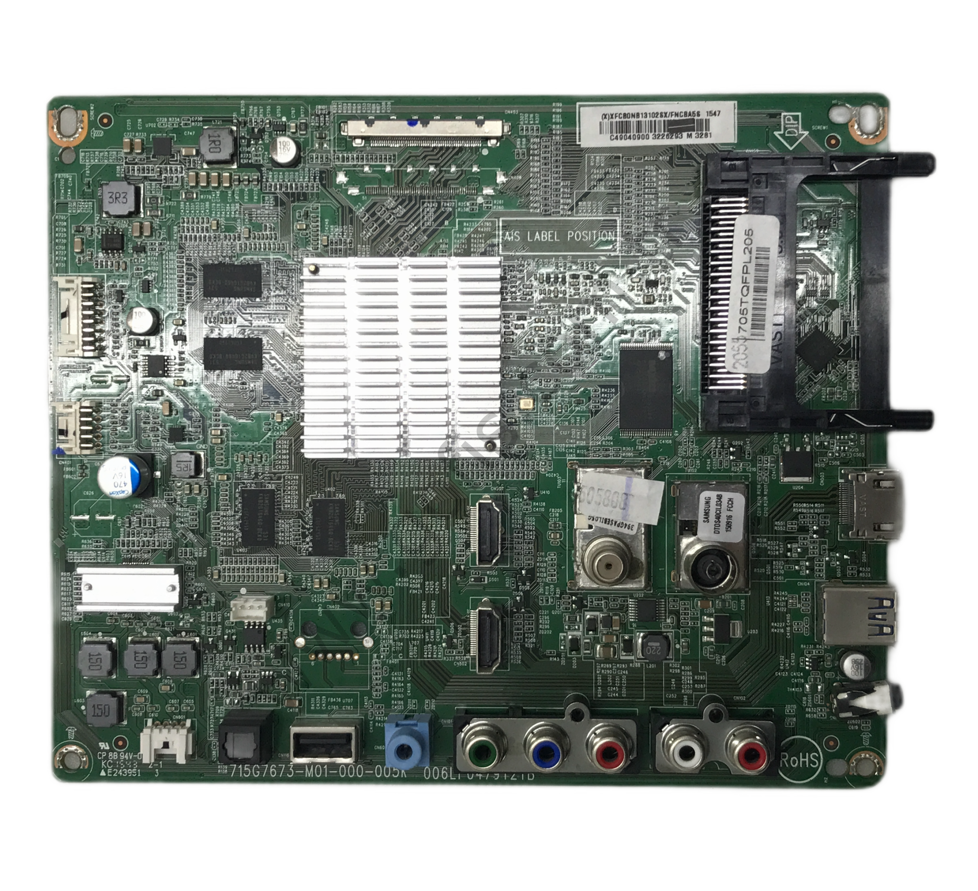 PHİLİPS 55PUK4900/12 ANAKART 705TQFPL205 006LP0479121B 715G7673-M01-000-005K MAİN BOARD