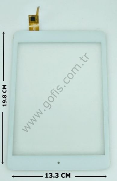 HOMETECH ELİTE 785İ DOKUNMATİK YCF0412-B ÖN CAM BEYAZ