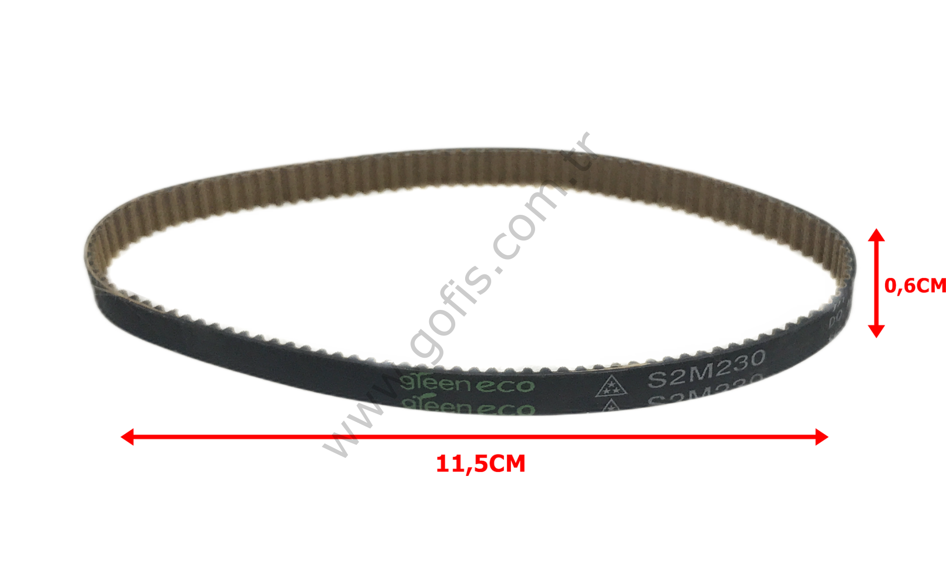 RİCOH AFİCİO MPC3002 MPC3502 BELT KAYIŞ GREENECO S2M230 0,6CM 11,5CM