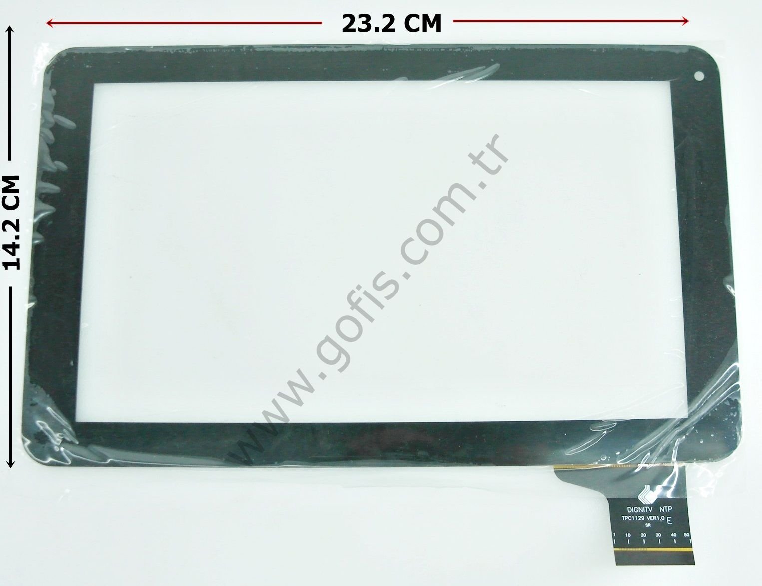 HOMETECH İDEAL TAB 9 DOKUNMATİK  TPC1129 VER 1.0 ÖN CAM SİYAH