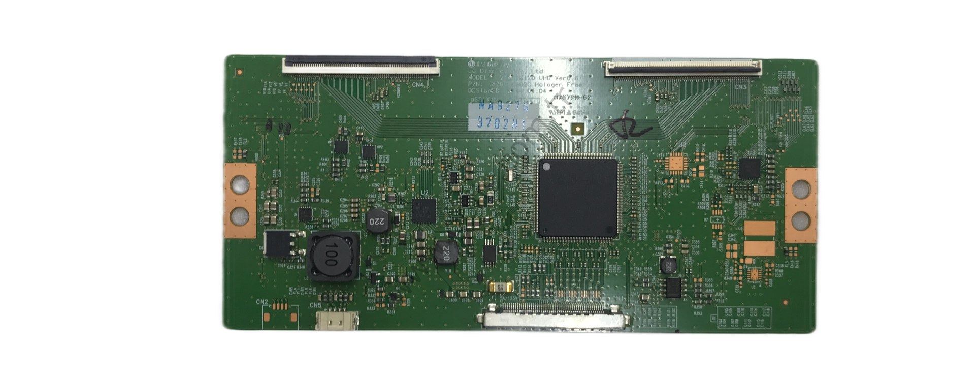 LG 49UB830V T-CON BOARD V14 TM120 UHD VER0.6 6870C-0502C