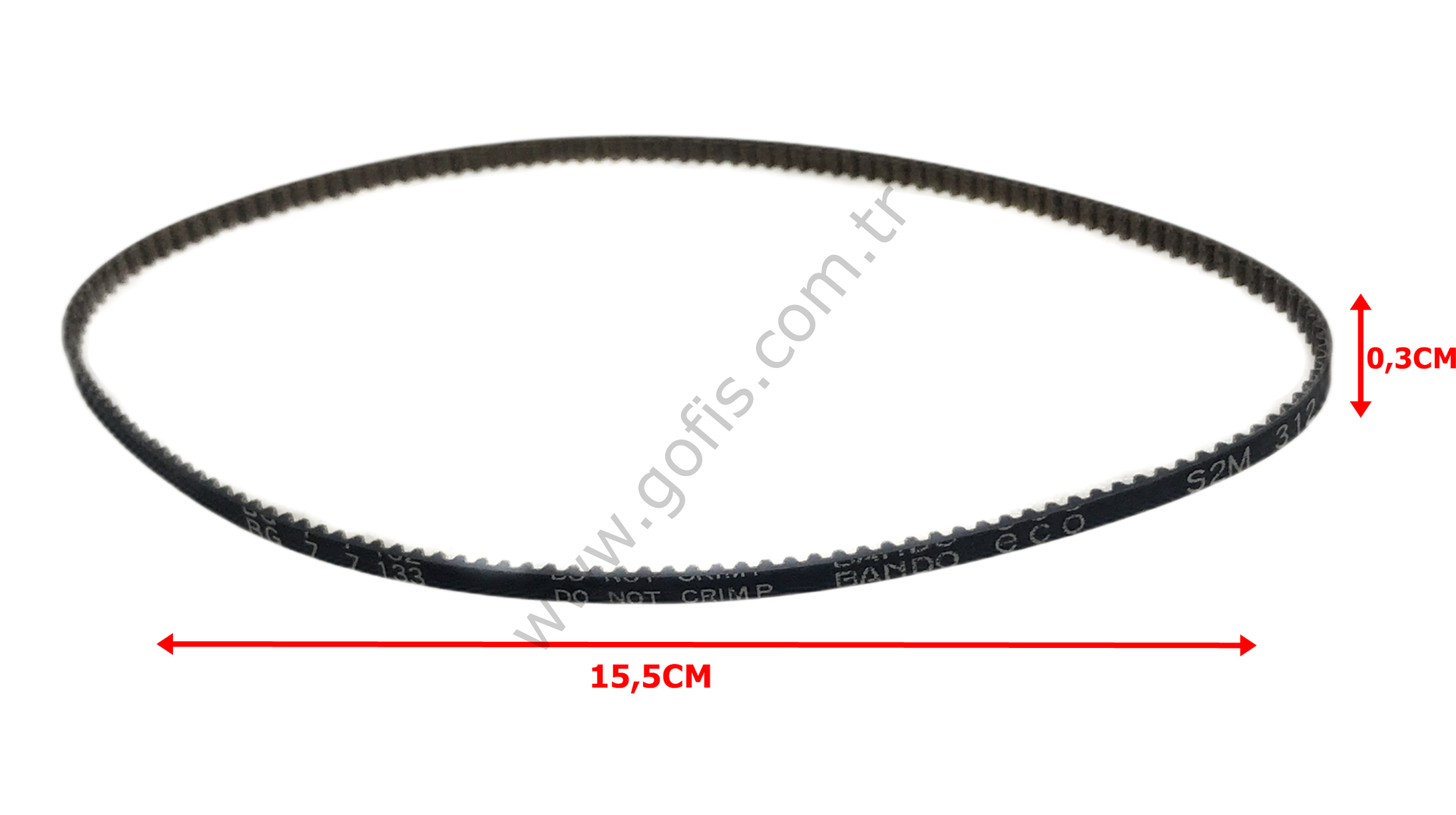 RİCOH AFİCİO MPC3002 MPC3502 BELT KAYIŞ S2M 312 0,3CM 15,5CM