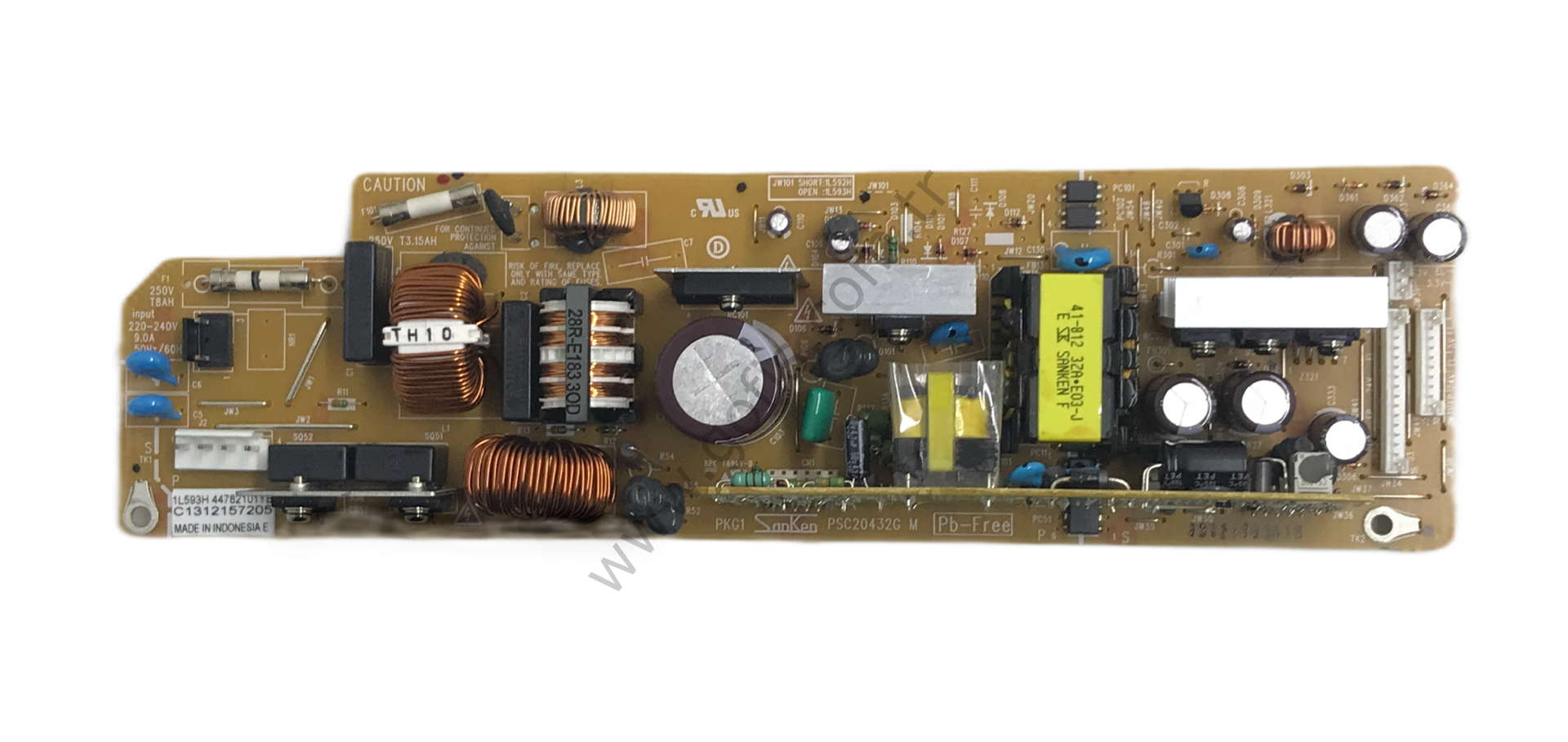 OKİ C301DN MB451 MB461 MB471 POWER BOARD 1L593H PSC20432G 44782101 GÜÇ KARTI