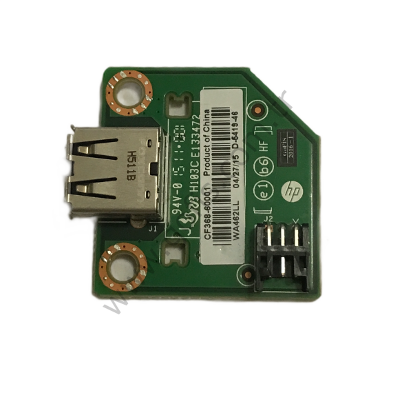 HP LASERJET PRO M401/ M425/ M251/ M276/ M521/ M570 USB KART CF368-80301 CF368-60001 USB BOARD