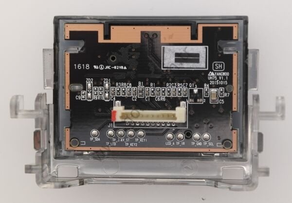 LG 43UH650V POWER BUTTON BOARD UH75_V1.1 TUŞ TAKIMI