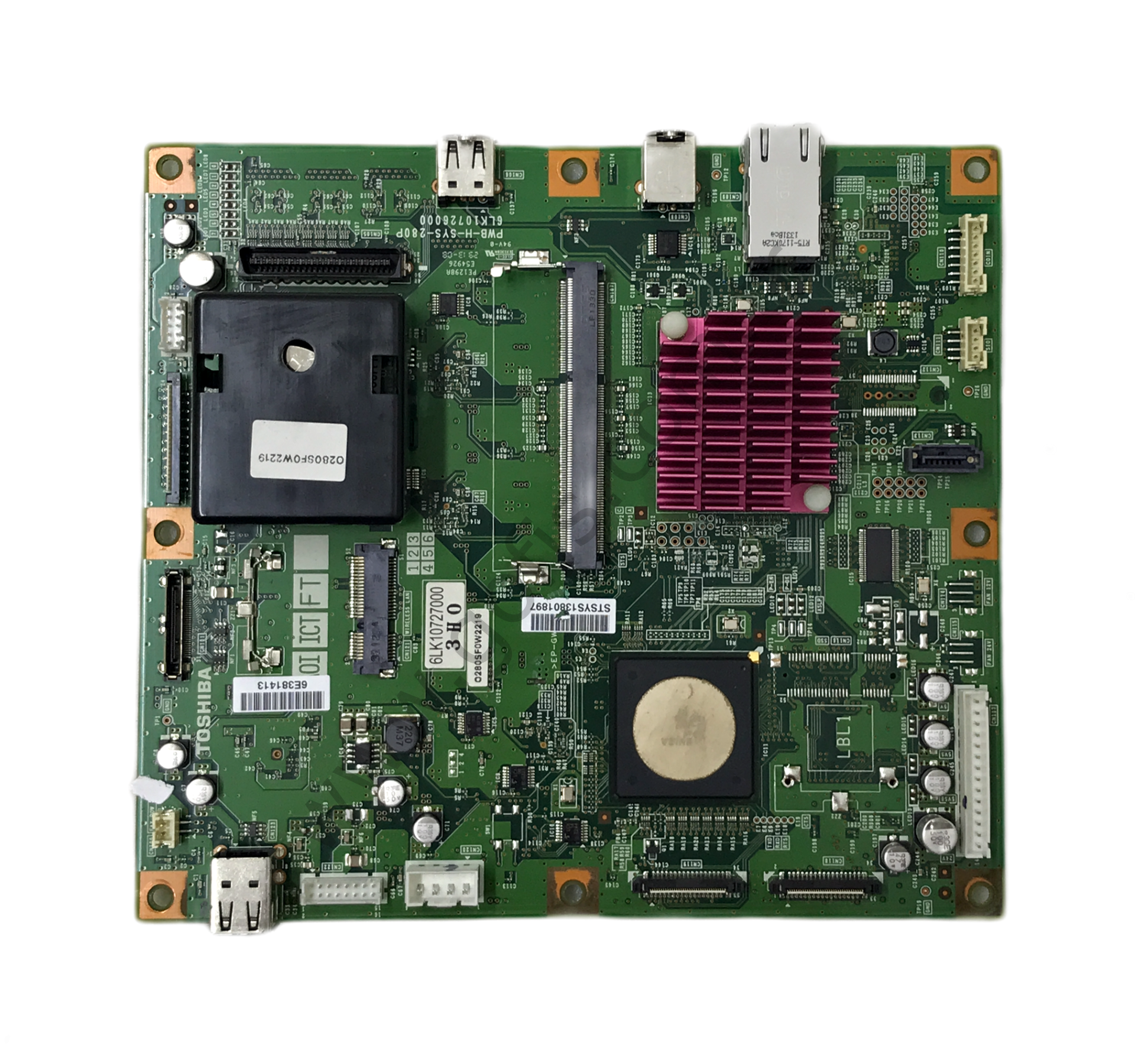 OKİ MPS3537MC ANAKART PWB-H-SYS-280P 6LK10727000 6LK10726000 FORMATTER BOARD