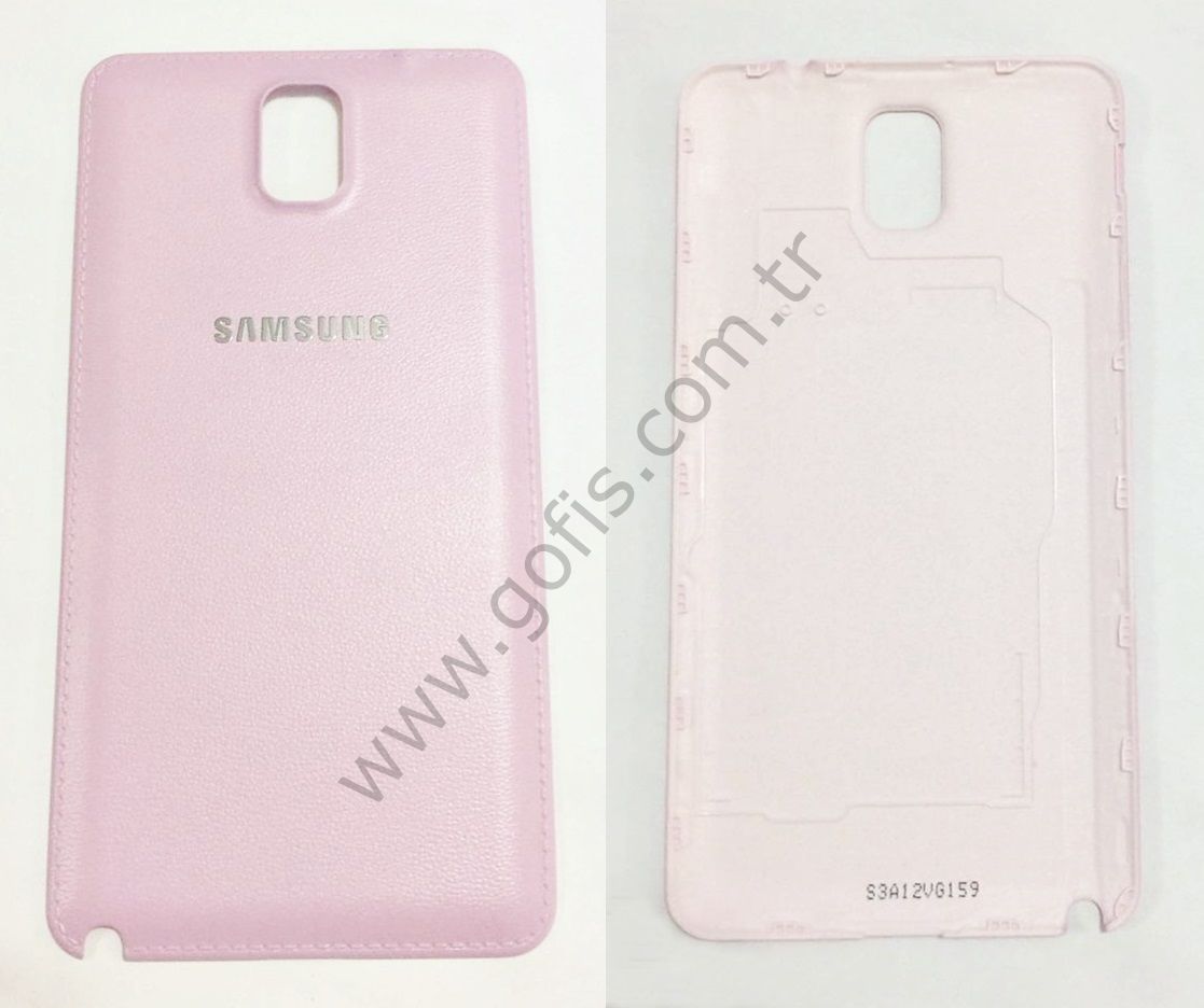 SAMSUNG GALAXY NOTE 3 ARKA PİL KAPAK PEMBE