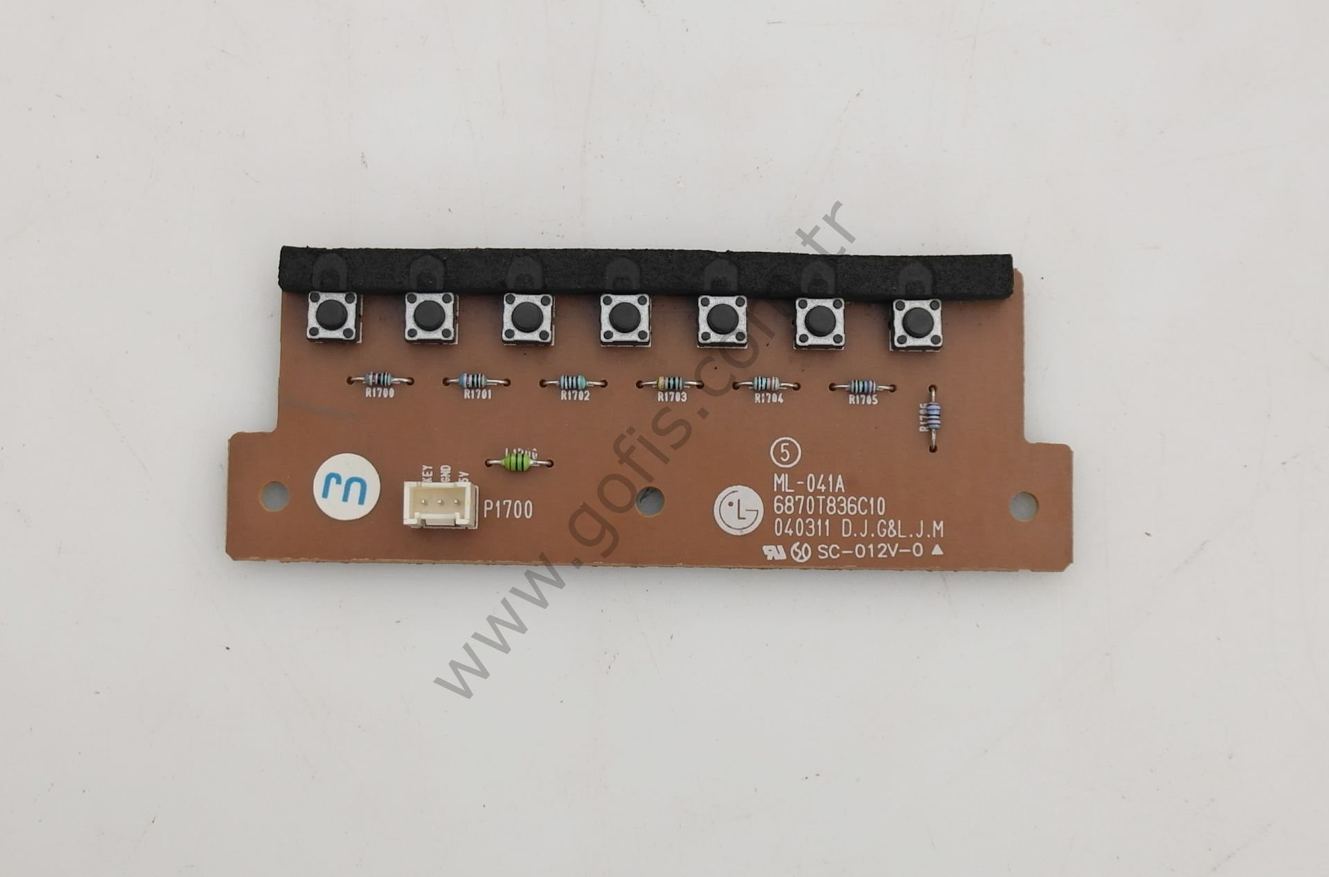 LG RZ-32LZ55 TUŞ TAKIMI ML-041A 6870T836C10 BUTTON UNIT