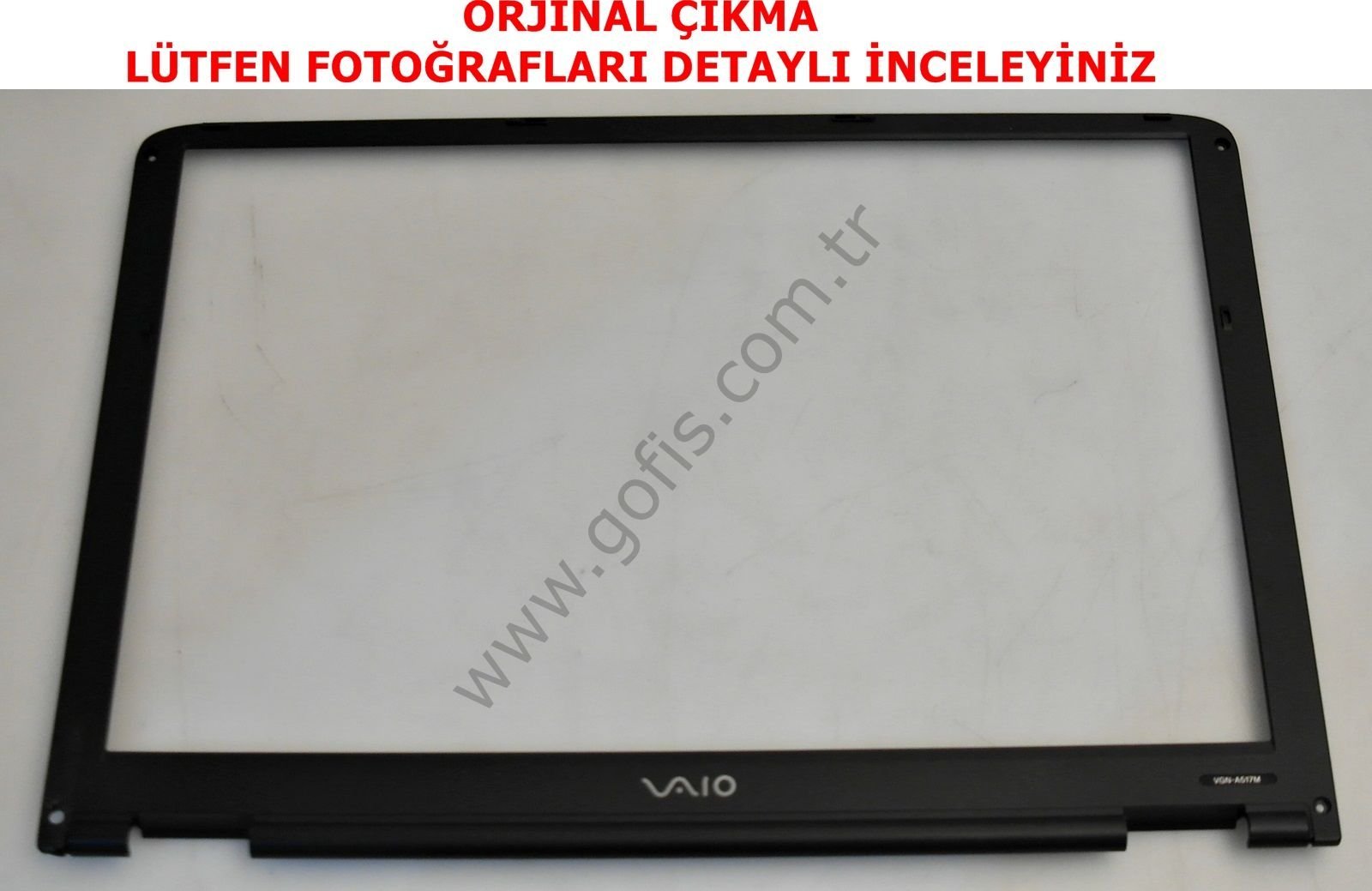 SONY VAİO VGN-A517M BEZEL 2-176-381 EKRAN ÇERÇEVE