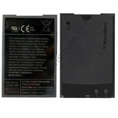 BLACKBERRY 9000 9700 9780 BATARYA PİL M-S1 BAT-14392-001 1500MAH %100 ORİJİNAL