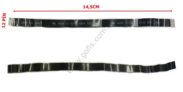 AWM E118077 2896 80C VW-1 FLEX KABLO 14,5CM 12 PİN FLEX CABLE