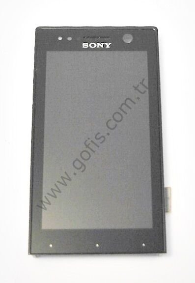 SONY XPERİA U ST25İ LCD EKRAN DOKUNMATİK SİYAH %100 ORİJİNAL