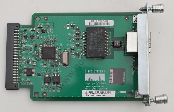 CİSCO WIC-1B-S/T-V3 73-9368-01 800-24973-01 SİNGLE PORT İNTERFACE CARD