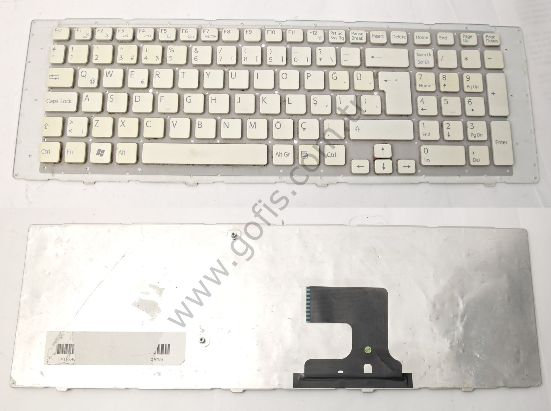 SONY VAİO PCG-91211M VPC-EJ2Z1E VPC-EJ VPC-EJ2E1E KLAVYE TÜRKÇE Q V116646CD