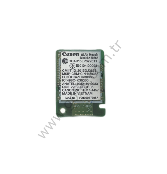 CANON PİXMA G3000 G3400 WİFİ KART QK2-1385 QM7-4456 QM7-4457