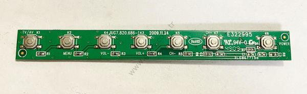PREMİER PR 32F81 TUŞ TAKIMI JUG7.820.686-1 POWER BUTTON POARD