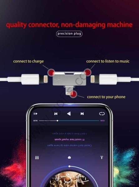 DM LİFE AD013 İPHONE LİGHTNİNG ÇOĞALTICI