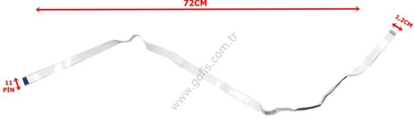 HP LASERJET M1536DNF FLEX KABLO SUMITOMO-G AWM 2896 80C VW-1 -F- 1,2CM 72CM 11 PİN