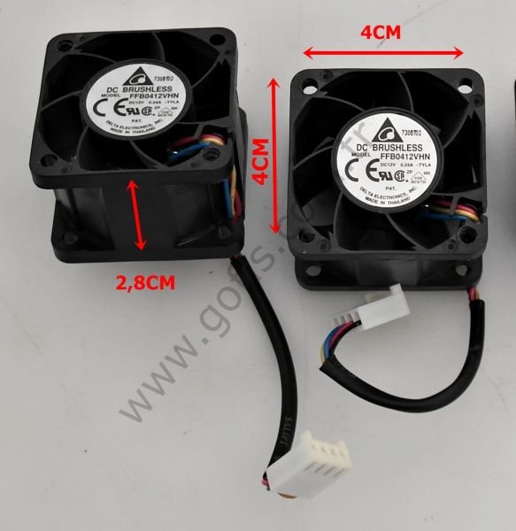 ARUBA ARCN7030 FAN FFB0412VHN 4X4X2,8CM
