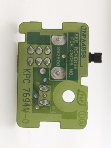 PANASONIC TNPA4858 ON OFF SWITCH