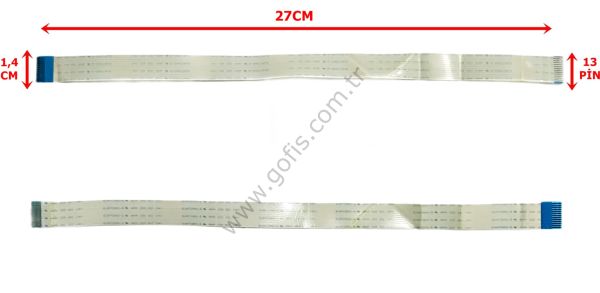 HP LASERJET M1536DNF FLEX KABLO SUMITOMO-G AWM 2896 80C 30V VW-1 1,4CM 27CM 13 PİN