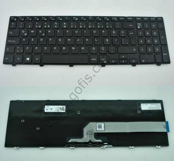 DELL İNSPİRON 15-3000 3541 3542 3543 3551 3558 3878 17-5000 5551 5555 5558 5559  KLAVYE TÜRKÇE Q CN-08XN93