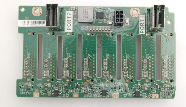 HP SAS SATA 8 SLOT SFF BACKPLANE BOARD 832305-001 777279-001