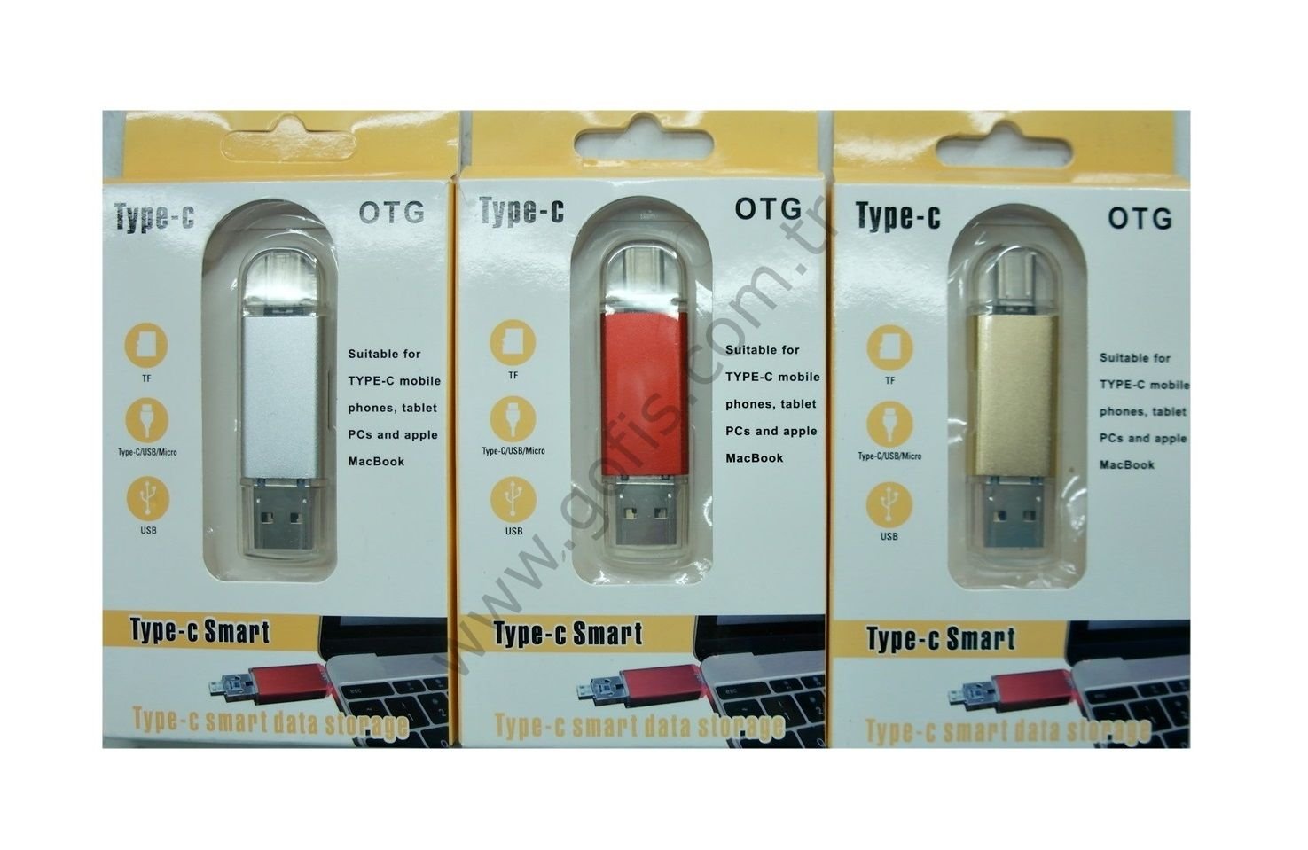 3 İN 1 KART OKUYUCU TYPE-C, USB VE MİCRO USB MİCRO SD OTG KART OKUYUCU
