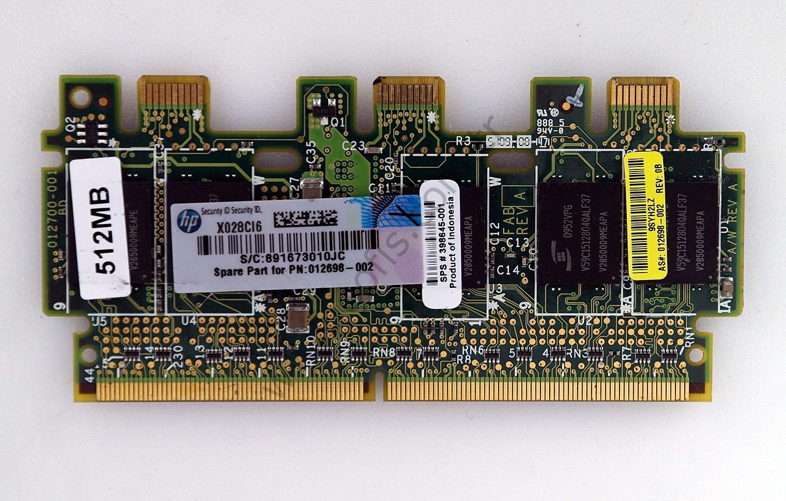 HP SMART ARRAY 512MB CACHE MEMORY 012698-002 398645-001