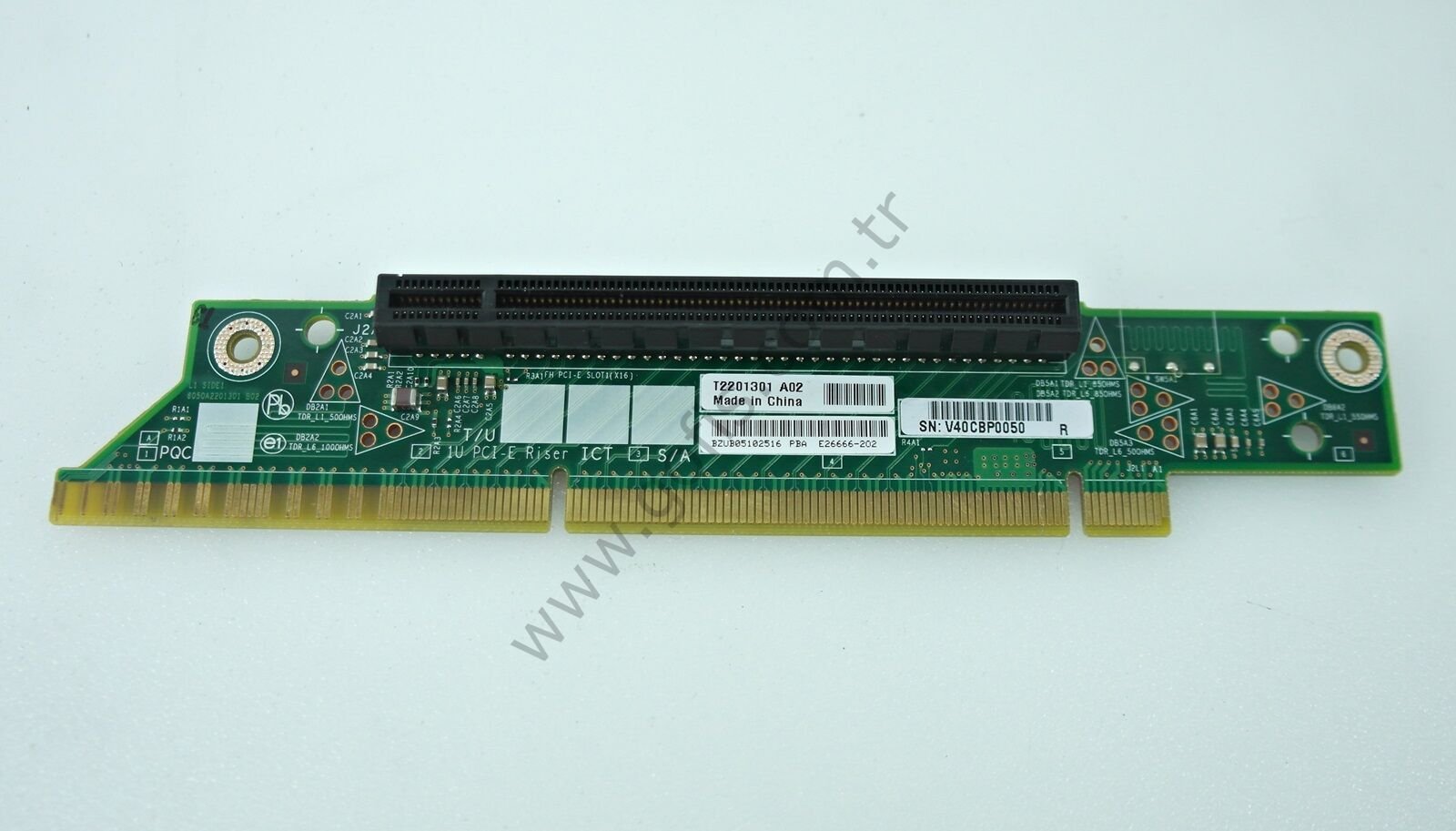 INTEL SR1625 (1X PCIE SLOT) RİSER BOARD E26666-202 T2201301