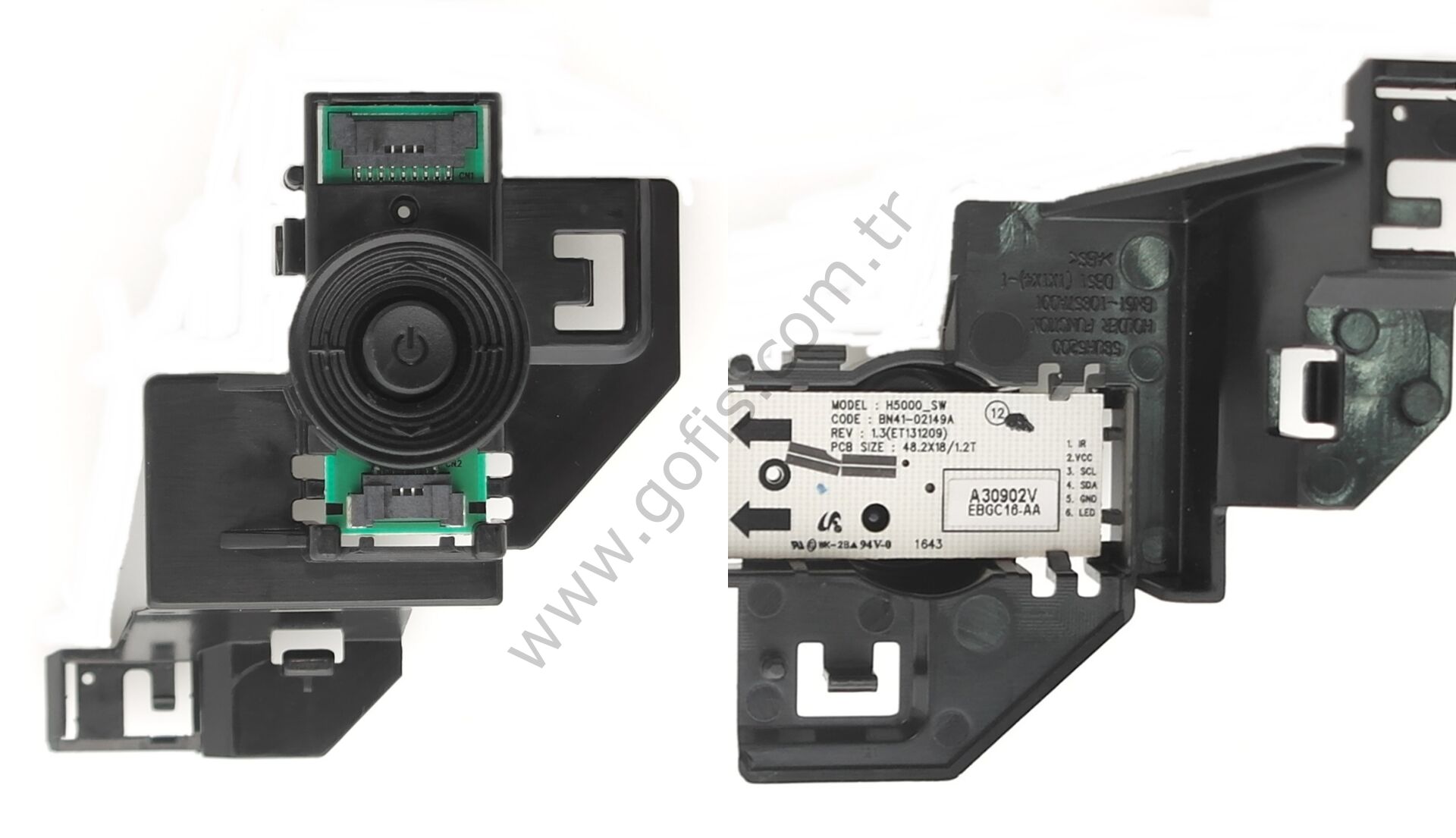 SAMSUNG UE58J5270AS BUTTON BOARD H5000_SW BN41-02149A TUŞ TAKIMI