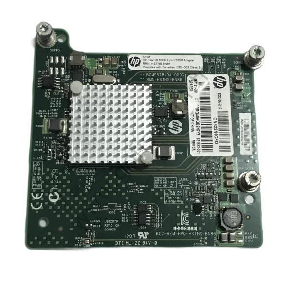 HP FLEX-10 10GB 2-PORT 530M NETWORK ADAPTER HSTNS-BN86 657131-001 631882-001