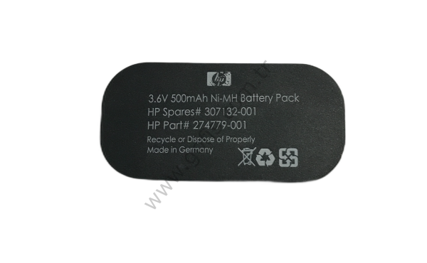 HP 3.6V 500MAH Nİ-MH BATTERY PACK 307132-001 274779-001 %100 ORİJİNAL