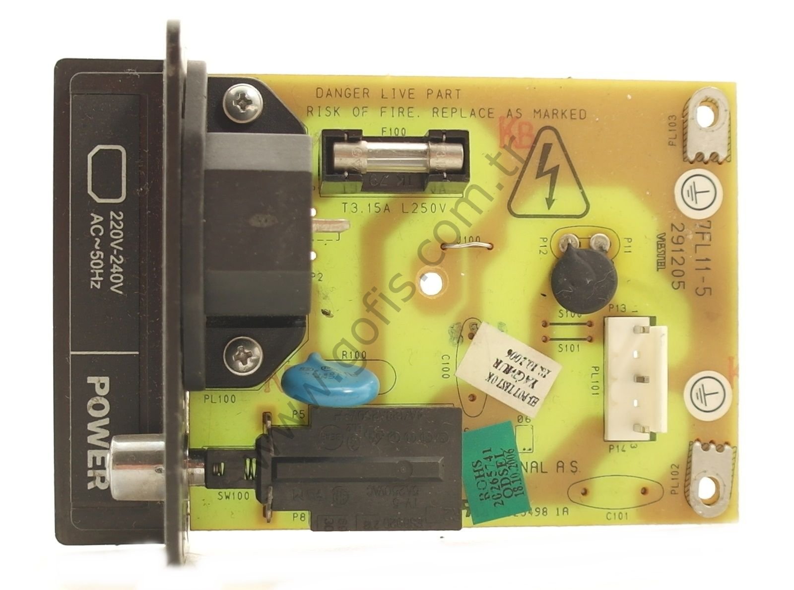 VESTEL 17FL11-5 POWER BUTTON BOARD