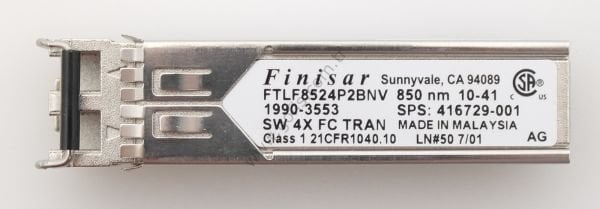 FİNİSAR FTLF8524P2BNV 4X 850NM SFP TRANSCEİVER MODÜL 1990-3553 21CFR1040.10 416729-001