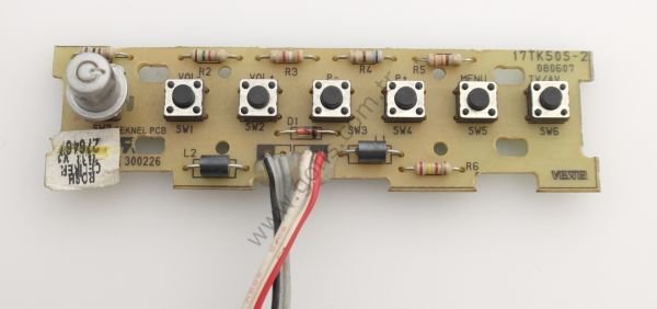 VESTEL 17TK50S-2 TUŞ TAKIMI 080607