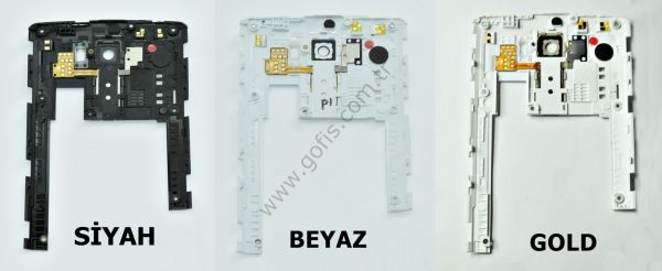LG G3 ORTA KASA +KAMERA LENS +TUŞ
