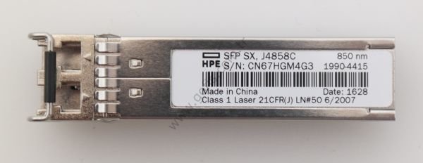 HPE J4858C SFP 850NM TRANSCEİVER MODÜL 21CFR(J) 1990-4415