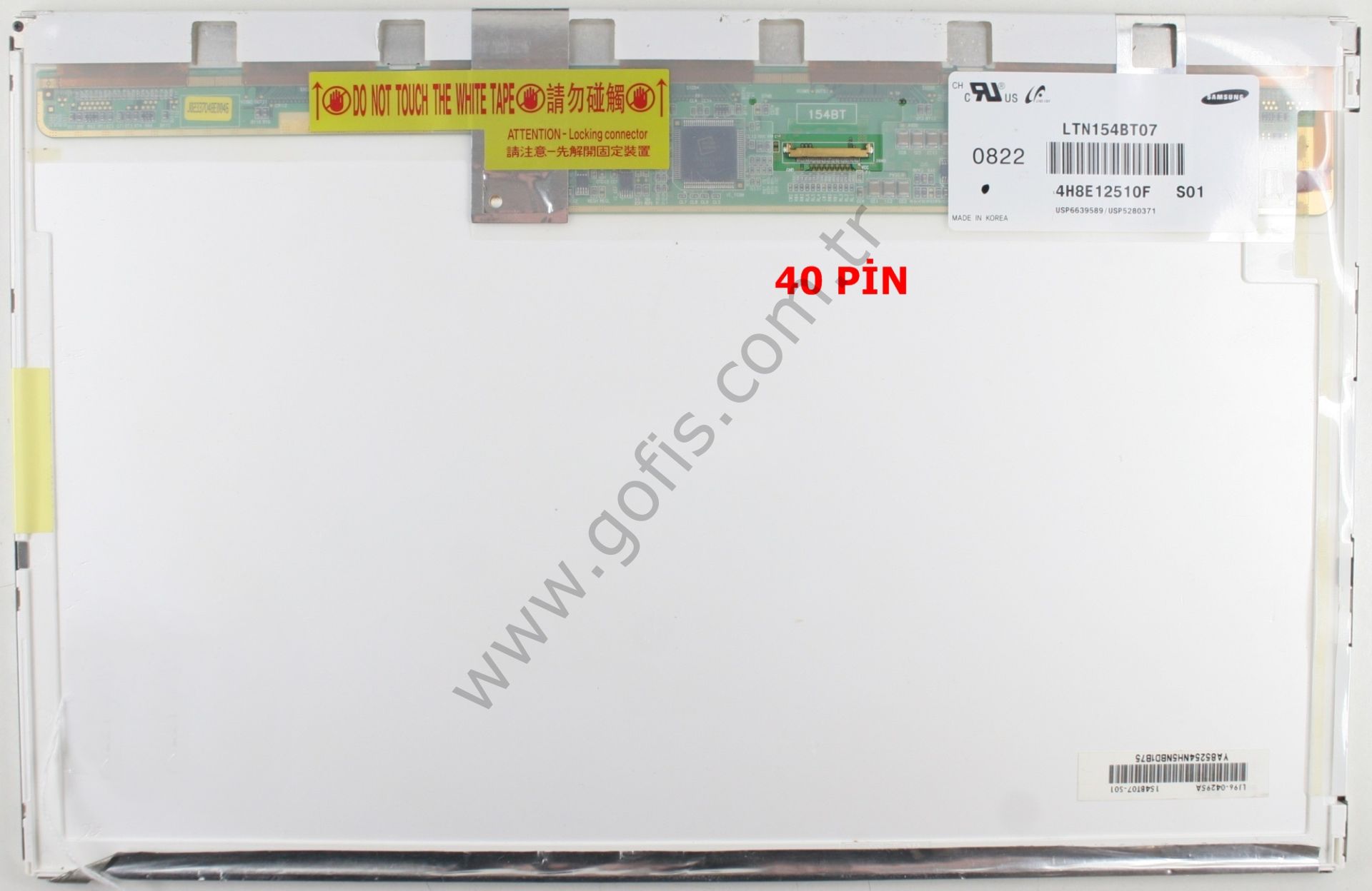 SAMSUNG LTN154BT07 NOTEBOOK LED EKRAN 15.4'' 40 PİN