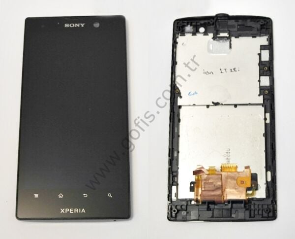 SONY XPERİA ION LTE LT28I LCD EKRAN DOKUNMATİK ÇITALI SİYAH %100 ORİJİNAL