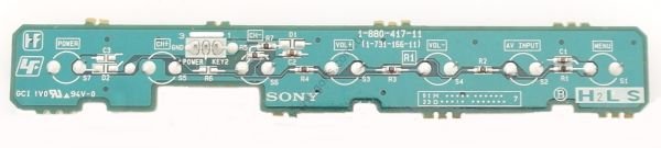 SONY KDL-32BX300 SONY KDL-40BX400 TUŞ TAKIMI 1-731-166-11 1-880-417-11 BUTTON BOARD
